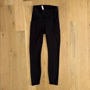 Full length lulemon leggings with pockets size 4